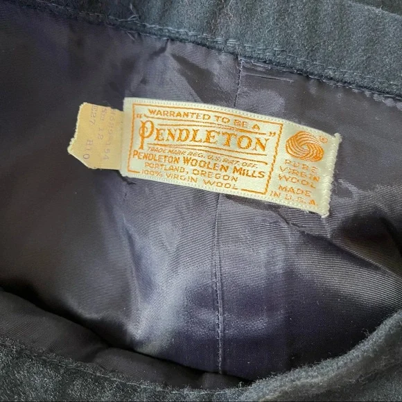 Vintage Pendelton Wool Skirt - Picture 3 of 6